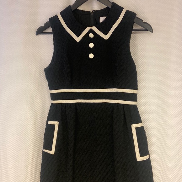 Tibi Black and White Dress - Picture 1 of 8
